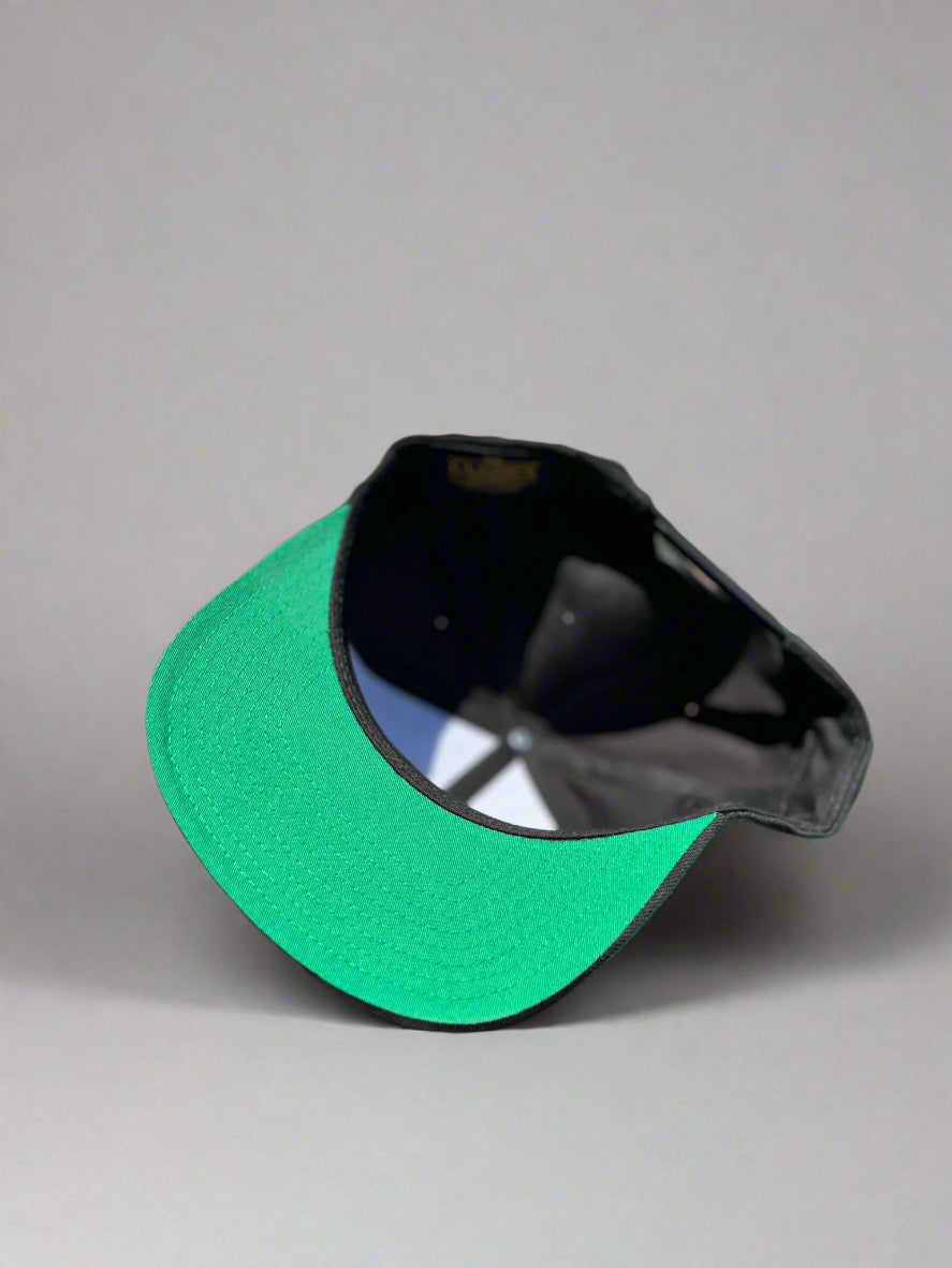 SNAPBACK HAT (BLACK/RED)