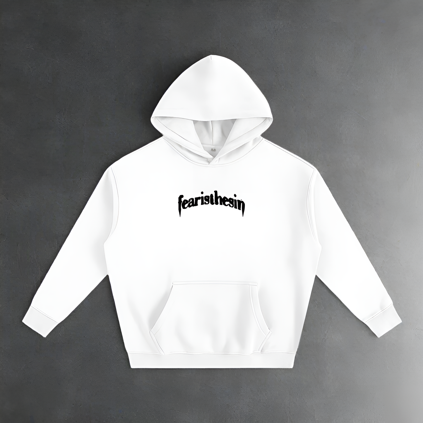 OVERSIZED "APPLE SKULL" HOODIE