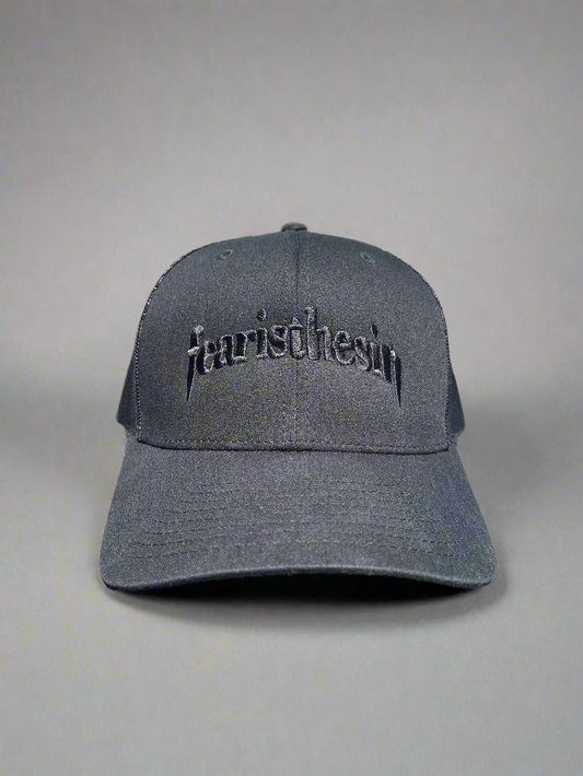 TRUCKER CAP (BLACK/BLACK)