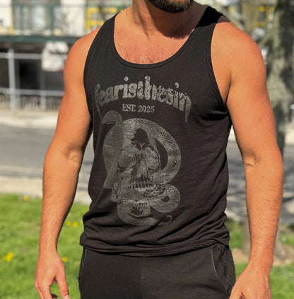 MEN'S "APPLE SKULL" TANK TOP