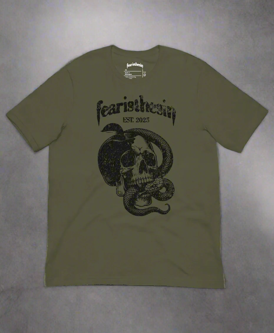"APPLE SKULL" TEE