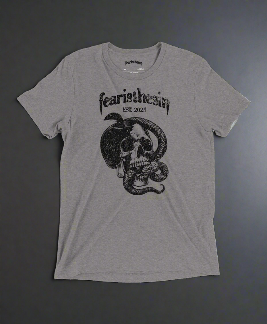 TRI-BLEND "APPLE SKULL" TEE