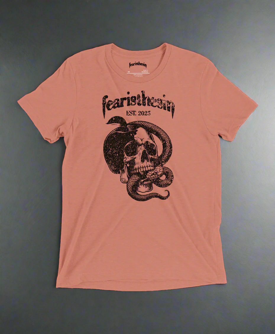TRI-BLEND "APPLE SKULL" TEE