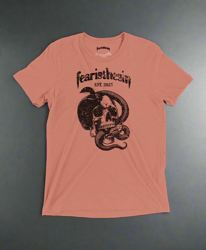 TRI-BLEND "APPLE SKULL" TEE