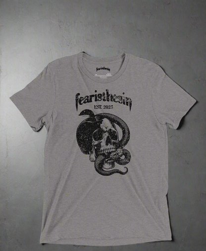 TRI-BLEND "APPLE SKULL" TEE