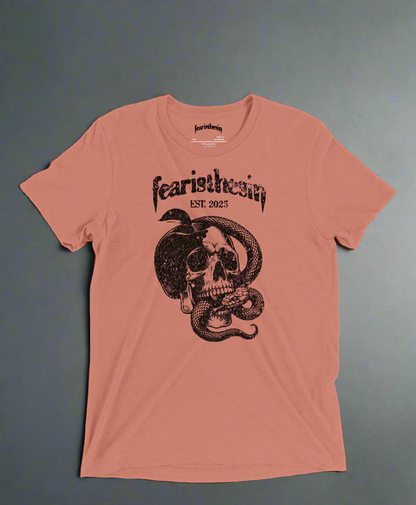 TRI-BLEND "APPLE SKULL" TEE