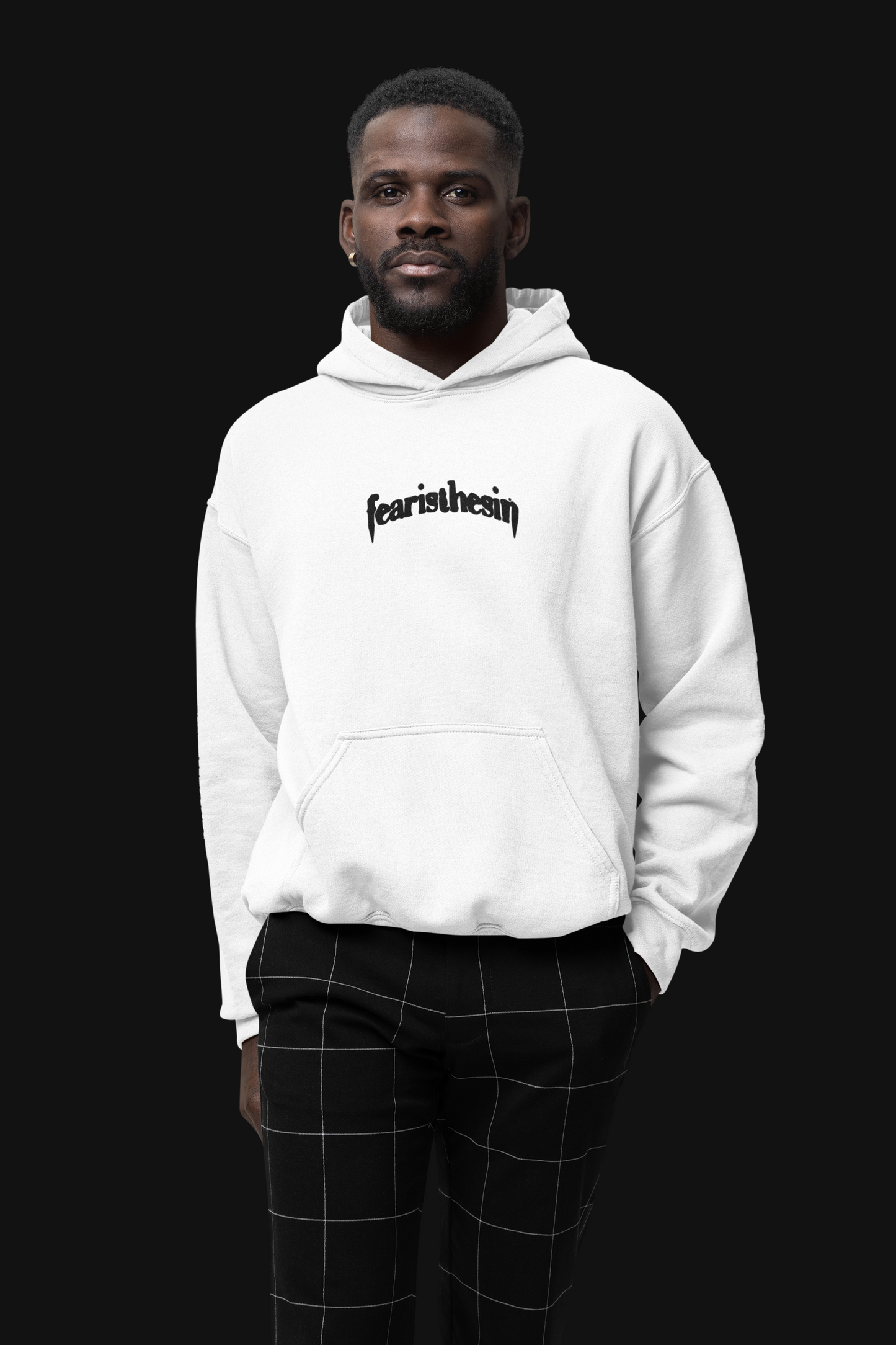 OVERSIZED "DON'T RUN. BECOME." ESSENTIAL TIGER HOODIE