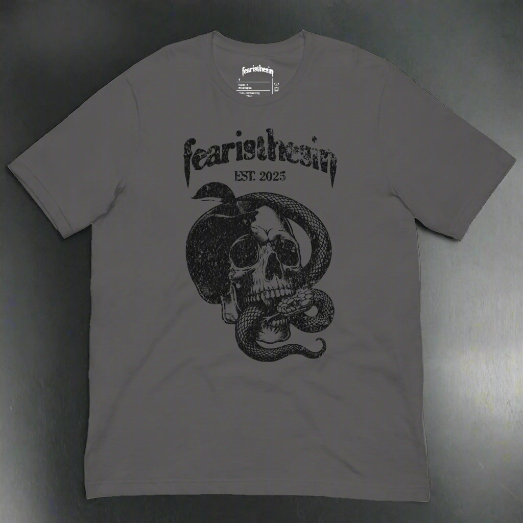 "APPLE SKULL" TEE