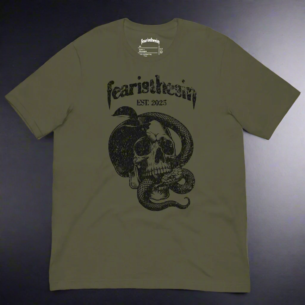 "APPLE SKULL" TEE