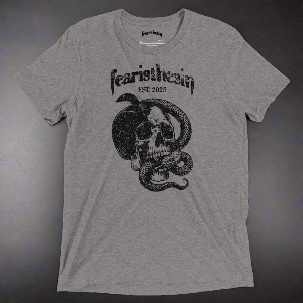TRI-BLEND "APPLE SKULL" TEE