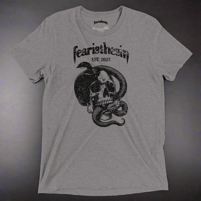 TRI-BLEND "APPLE SKULL" TEE