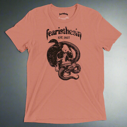 TRI-BLEND "APPLE SKULL" TEE