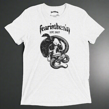 TRI-BLEND "APPLE SKULL" TEE